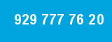 929 777 76 20